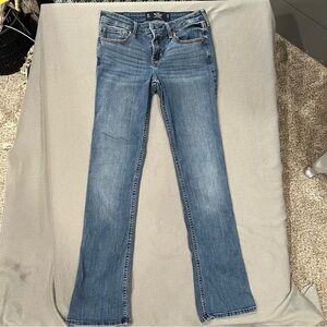 Hollister Light-Medium Blue Bootcut Jeans